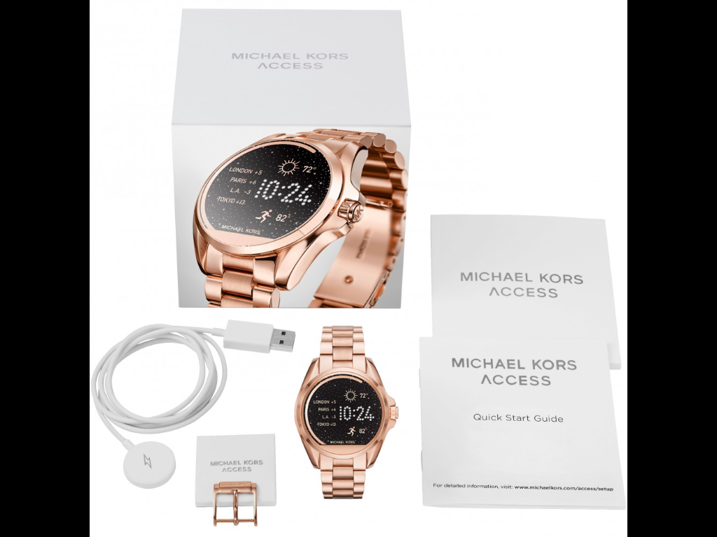 michael kors access bradshaw rose gold